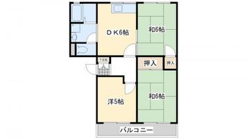フレグランス赤坂 A202の間取り