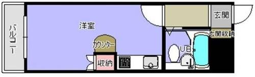 ラ・レジダンス・ド・高取303の間取り