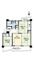 物件の間取り画像
