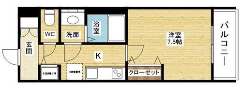 物件の間取り画像