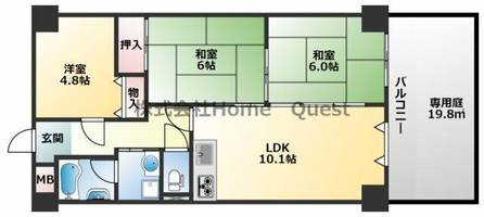 物件の間取り画像