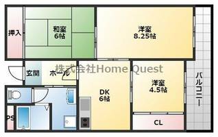 物件の間取り画像