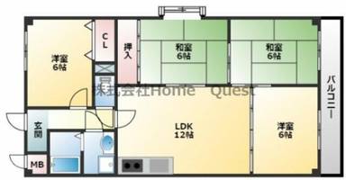 物件の間取り画像