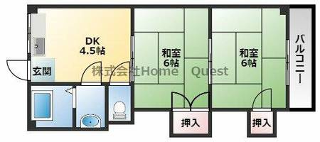 物件の間取り画像