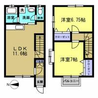 リベルテDの間取り