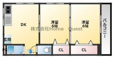 物件の間取り画像