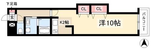 物件の間取り画像