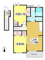 物件の間取り画像