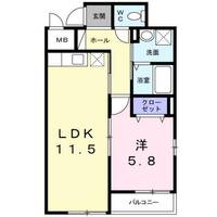 フルー リールの間取り