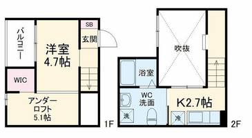 物件の間取り画像