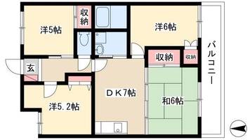 物件の間取り画像