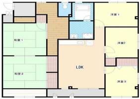 メゾン松原の間取り