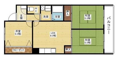 ジュネス堤の間取り