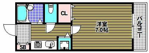 物件の間取り画像