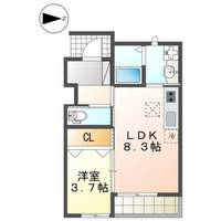 メゾン ド ソレイユの間取り