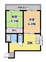 マンション有紀の間取り