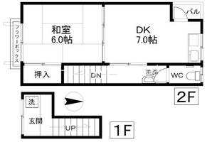 水野文化(千本北)の間取り