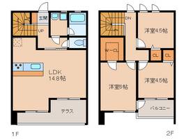 PRESTIGE KOMAKIB3の間取り