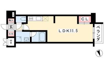 物件の間取り画像