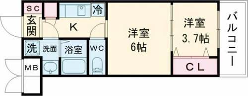 物件の間取り画像
