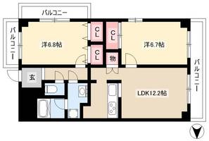 物件の間取り画像