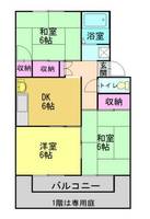 物件の間取り画像