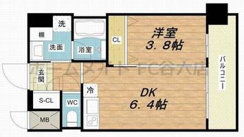 物件の間取り画像