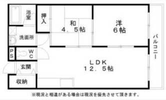 物件の間取り画像
