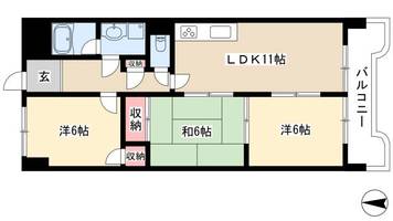 物件の間取り画像