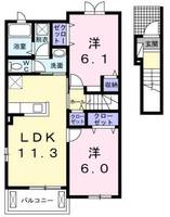 物件の間取り画像
