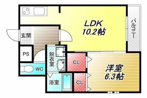 物件の間取り画像