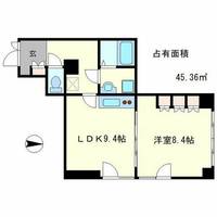 ヴァンタリゼ荒神口の間取り