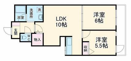 物件の間取り画像
