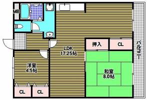 物件の間取り画像