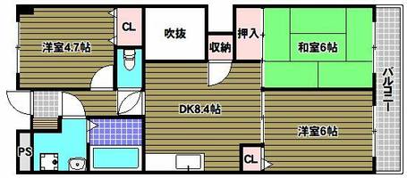 物件の間取り画像