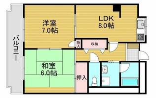 物件の間取り画像