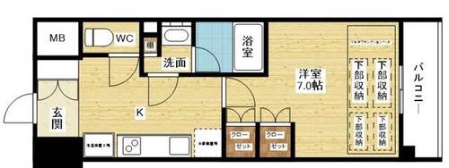 物件の間取り画像