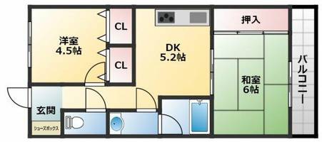 物件の間取り画像