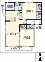 物件の間取り画像