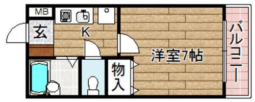 物件の間取り画像