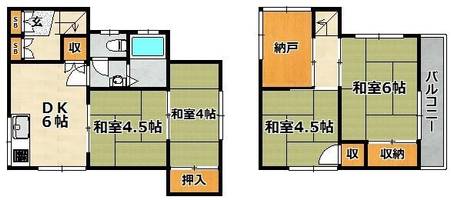 物件の間取り画像