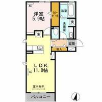 物件の間取り画像