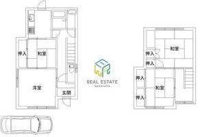和歌山県和歌山市大垣内(一戸建)の賃貸物件の間取り
