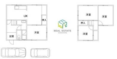 和歌山県和歌山市木ノ本(一戸建)の賃貸物件の間取り