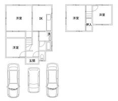 和歌山県岩出市水栖(一戸建)の賃貸物件の間取り