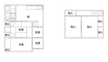 物件の間取り画像