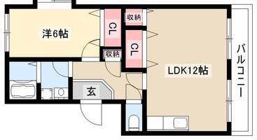 物件の間取り画像