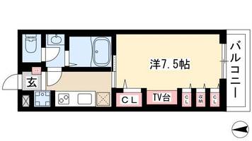 リブリ・浄心Aの間取り