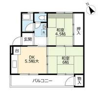 UR徳力0800503の間取り