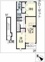 物件の間取り画像
